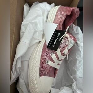 Converse Chuck Taylor All Star Shoreline Slip Metallic Suede NWT